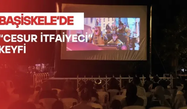 Başiskele Sahili’nde sinema gecesi heyecanı