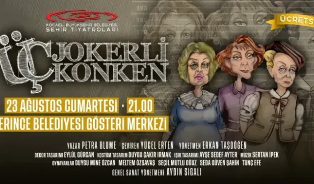 Derince'de Ücretsiz Tiyatro Gösterisi