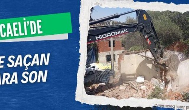 Dilovası’nda metruk yapılar tarihe karışıyor