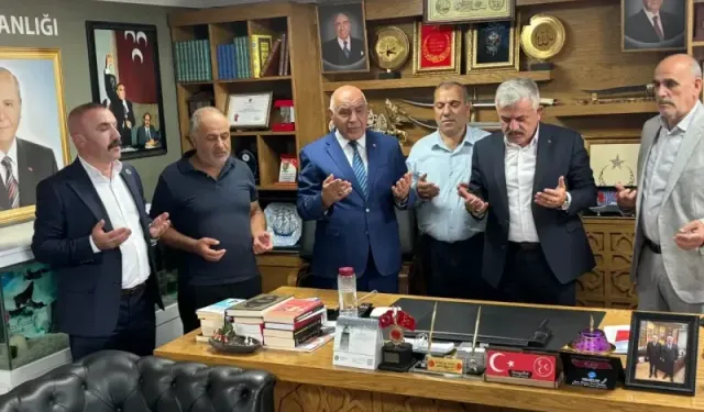 Dilovası'nın kanaat önderleri Tuncay Batı'yı ziyaret etti