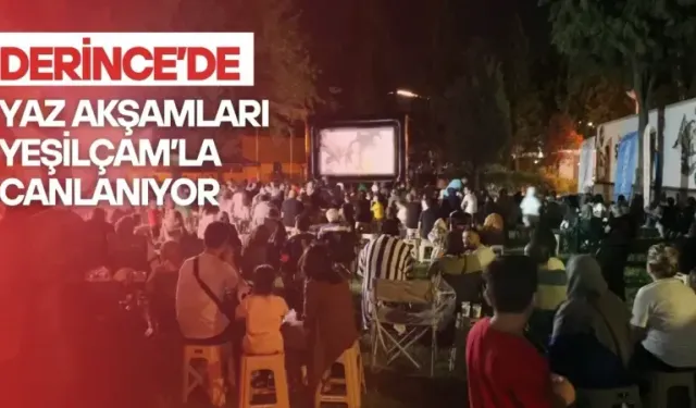 Derince’de Yeşilçam Şöleni ilk gösterimle başladı