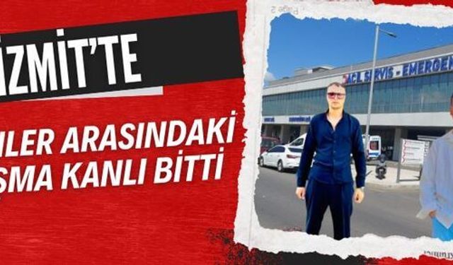 İzmit'te kuzenler arasında bıçaklar konuştu!