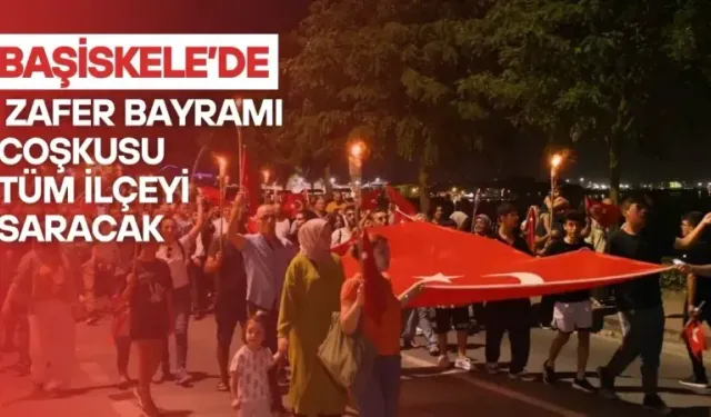 Başiskele'de 30 Ağustos Zafer Bayramı renkli etkinliklerle kutlanacak