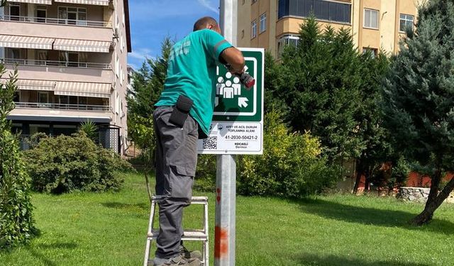 Derince’de Afet Toplanma Alanı 61’e Yükseldi