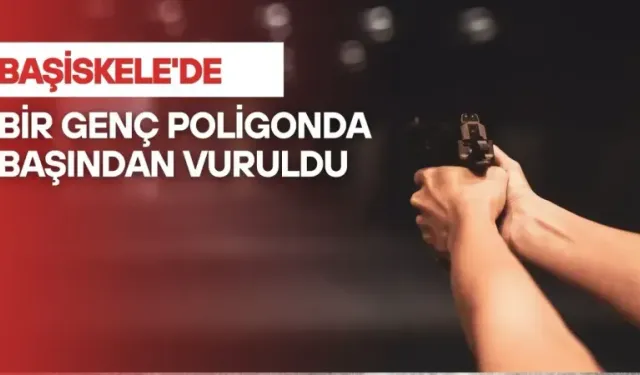 Başiskele'de bir genç poligonda başından vuruldu