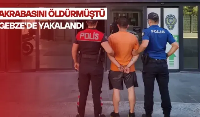 Aranan şahıs Gebze'de yakalandı