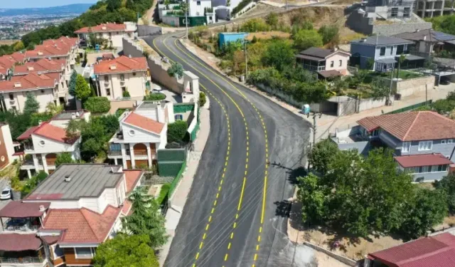Başiskele Belediyesi yol çalışmalarını hız kesmeden sürdürüyor