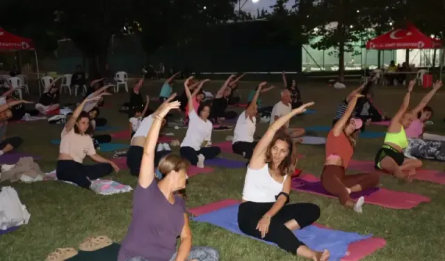 İzmit’te yoga etkinliği yapıldı