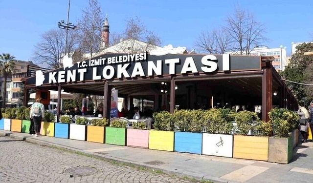 İzmit Kent Lokantası 30 Ağustos’ta kapalı