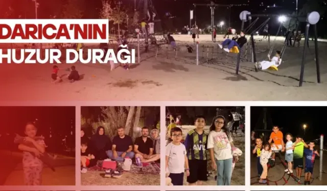 7’den 70’e herkesin mutluluk adresi Darıca Millet Bahçesi oldu