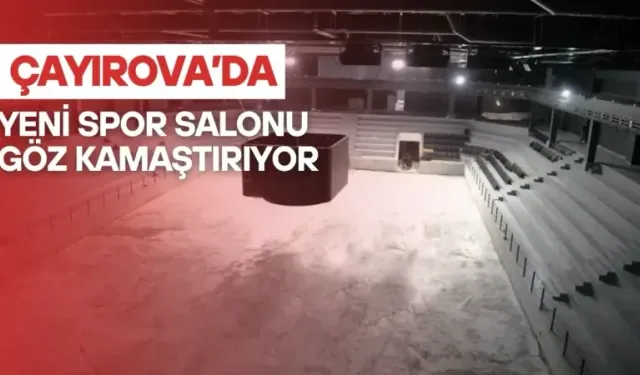  Çayırova’da kapalı spor salonu önemli aşamaya geldi