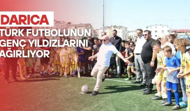Darıca’da Türk futbolunun geleceği sahaya çıkıyor