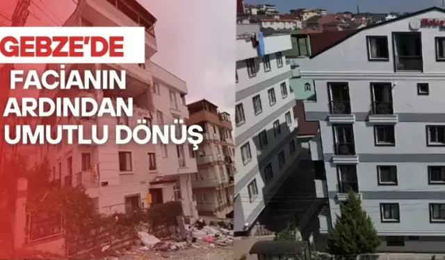 Gebze'de doğalgaz faciasının ardından aileler tekrar yuvalarında