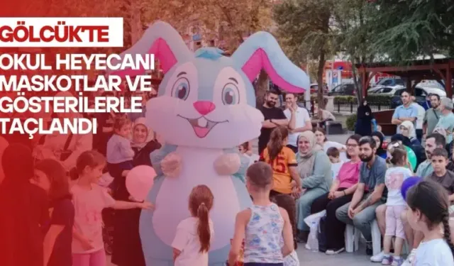 Gölcük’te çocuklar eğlenceyle yeni eğitim yılına 'merhaba' dedi