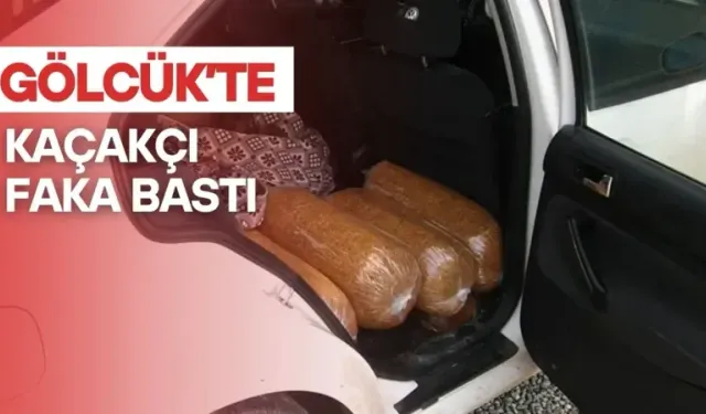 Gölcük'te tütün kaçakçısı faka bastı