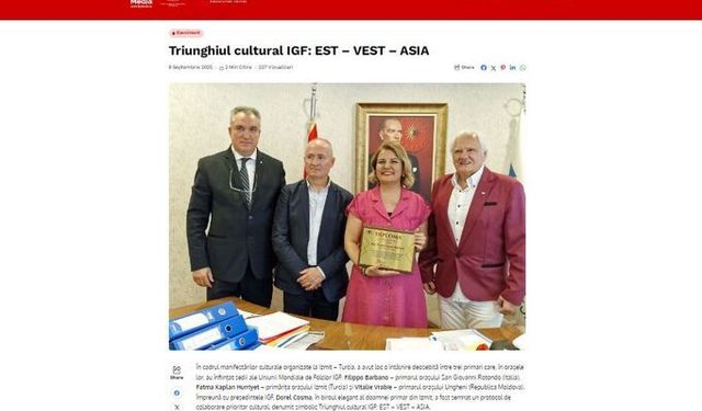 İzmit’te imzalanan kültürel iş birliği Romanya basınında