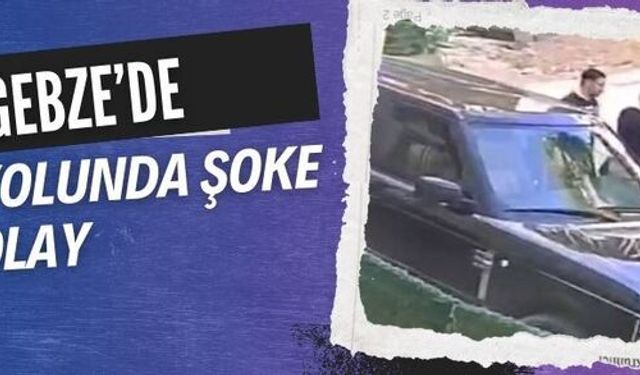 Gebze’de çocuklarının gözü önünde darp edildi