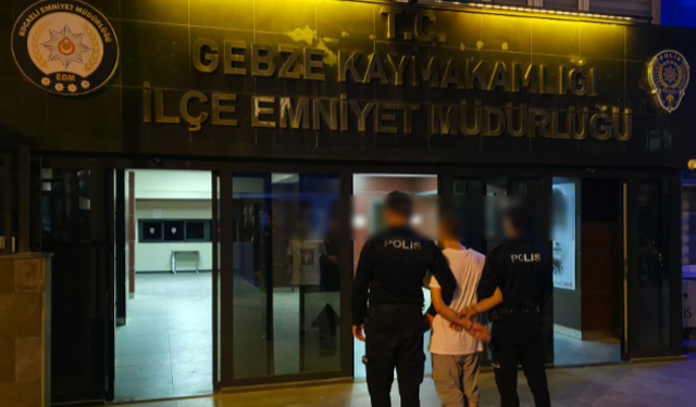 Kocaeli’de Hükümlü Suçlu Operasyonla Yakalandı