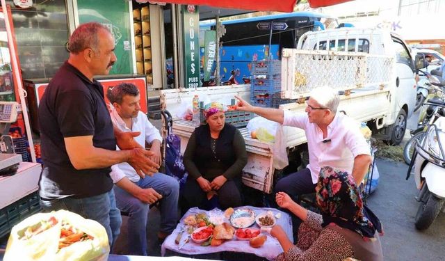 Başkan Tetik, vatandaşlarla bir araya geldi
