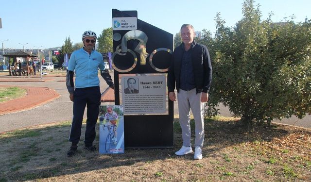 Şampiyon Bisikletçi Hasan Sert vefatının 15. yılında İzmit’te anıldı