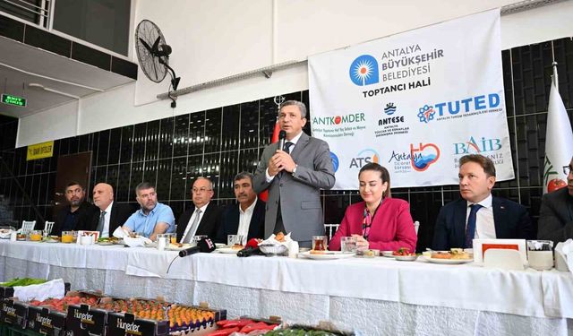 Toptancı Hali’nde çalışma saatlerinde değişikliğe gidildi