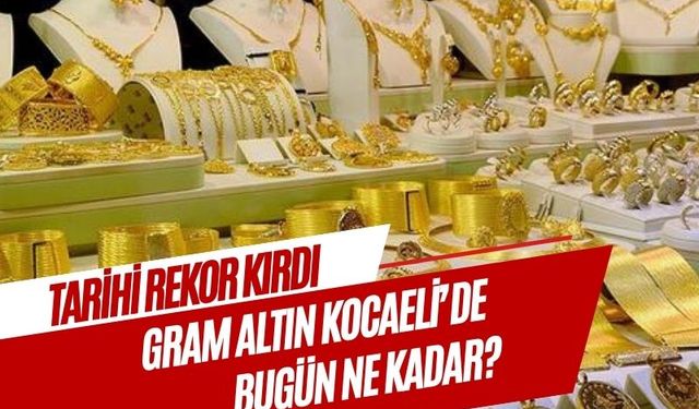 Tarihi rekor kırarak 5 bin TL üzerine çıkan gram altın bugün ne kadar?
