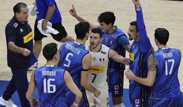 İtalya'dan voleybolda tarihi başarı: Üst üste ikinci kez dünya şampiyonu