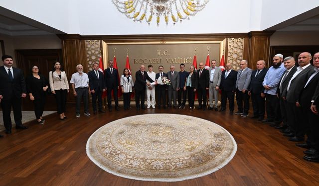 Ahilik Kutlama Komitesinden Vali İlhami Aktaş’a Ziyaret