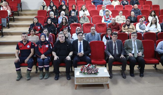 ÇAK-TİM’den Kaymakamlık Personeline Deprem Eğitimi