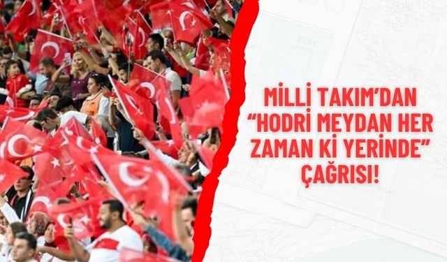 A Milli Takım'dan "Hodri Meydan Her Zaman ki Yerinde" Paylaşımı
