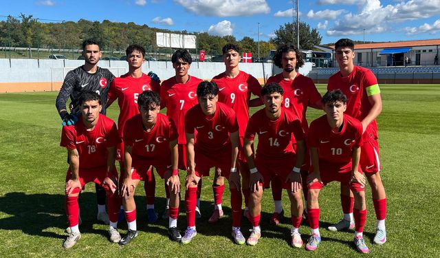 U19 Milliler, Turnuvada Farklı Mağlubiyetle Başladı