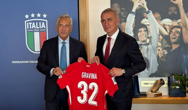 Hacıosmanoğlu’ndan İtalya Futbol Federasyonu’na Ziyaret