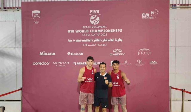 U18 Erkek Plaj Voleybolu Millileri Dünya Şampiyonası’nda Tarih Yazdı