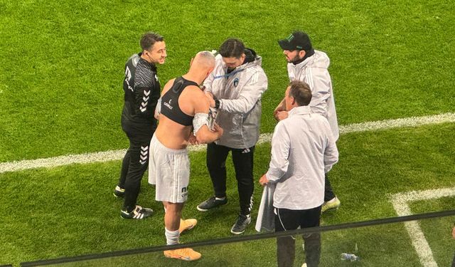 Kocaelispor’da Serdar Dursun Korkuttu: Kafasına 15 Dikiş Atıldı