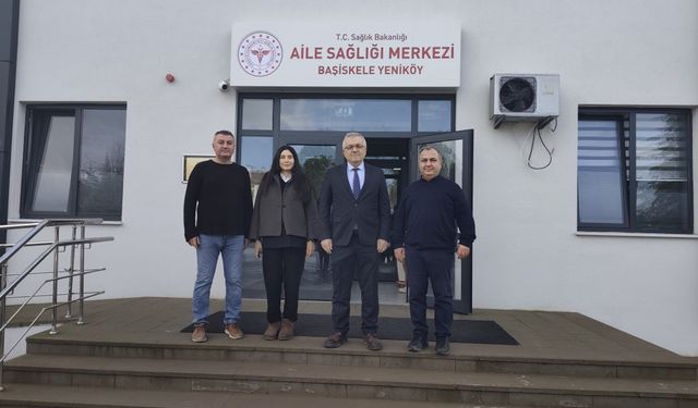 Kocaeli İl Sağlık Müdürü Pehlevan’dan Başiskele Yeniköy ASM’ye Ziyaret