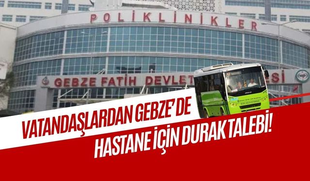 Gebze’de vatandaşlardan otobüs durağı talebi: “Yaşlılar zor durumda”
