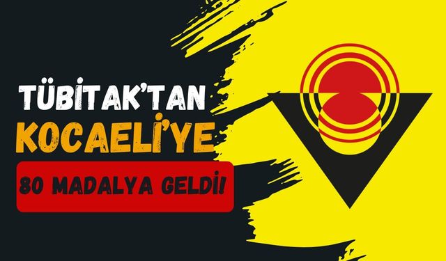 TÜBİTAK 33. Bilim Olimpiyatlarında Kocaeli’ye 80 Madalya Geldi!