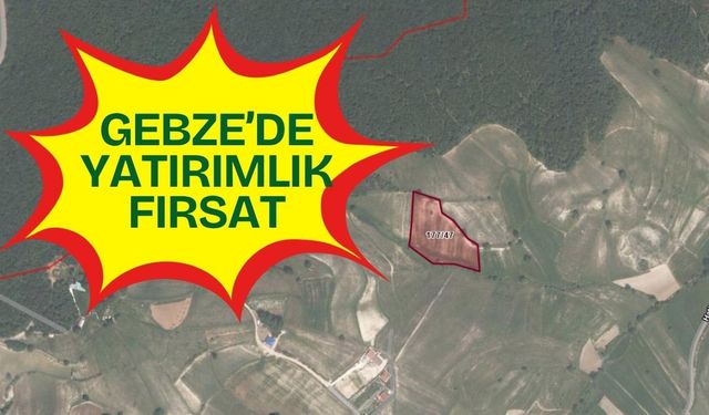 Gebze Hatipler’de Yatırımlık Fırsat: İcradan Satılık İki Dev Arazi!