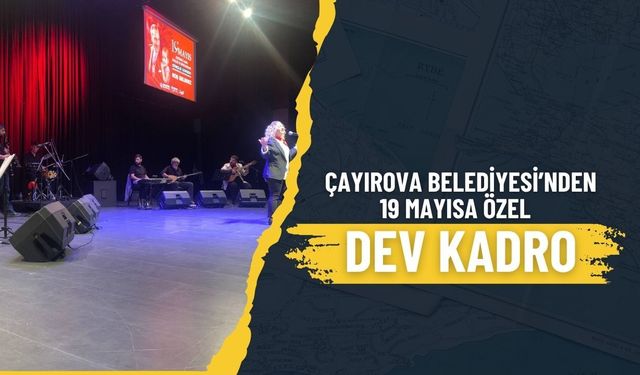 Çayırova Belediyesi'nden 19 Mayıs'a Özel Dev Koro: Bilgi Evi Öğrencilerinden Muhteşem Performans