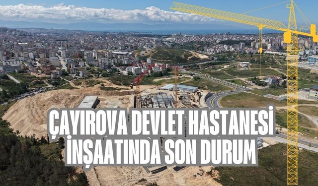 Çayırova Devlet Hastanesi İnşaatında Son Durum: Deprem İzolatörleri Yerleştirildi!
