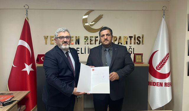 Yeniden Refah Partisi Çayırova'da Yeni Dönem! İlçe Başkanlığı Görevine Yeni Atama