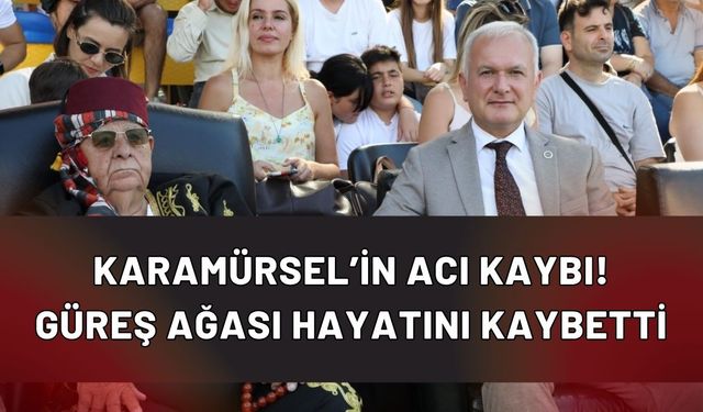 Karamürsel Yasta! Altın Kemerli Güreş Ağası Tacettin Aslan Hayatını Kaybetti