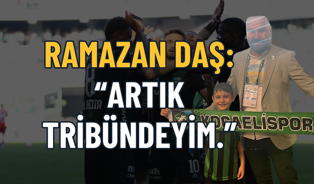 Kocaelispor'da Flaş Ayrılık! Ramazan Daş Görevini Bıraktığını Açıkladı: "Bundan Sonra Tribündeyim"