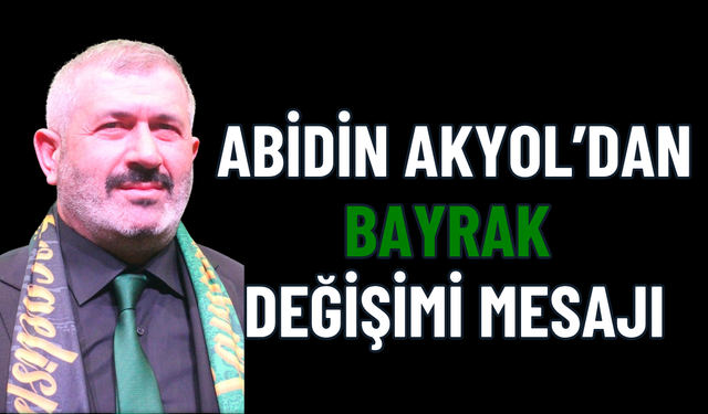 Kocaelispor'da Abidin Akyol'dan Bayrak Değişimi Mesajı: "Yeni Arkadaşların Önünü Açmak Lazım"