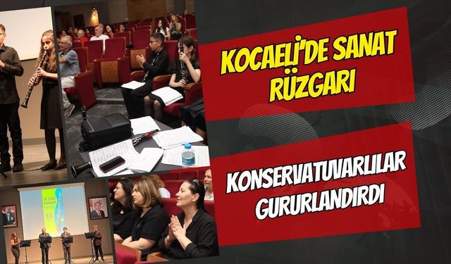 Kocaeli’de Sanat Rüzgarı: Konservatuvarlıların Klarnet Performansı Gururlandırdı!