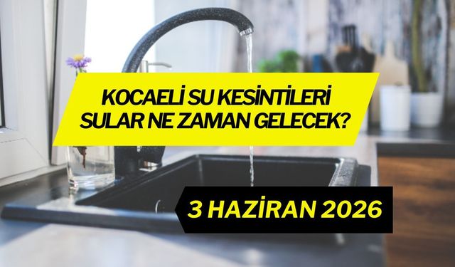 Çayırova'da Sular Ne Zaman Gelecek? Emek Mahallesi Sakinlerine İSU'dan Kritik Uyarı
