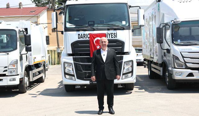 Darıca Belediyesi'nde Kiralama Dönemi Bitti: Başkan Bıyık Filoya 5 Yeni Araç Daha Kattı!