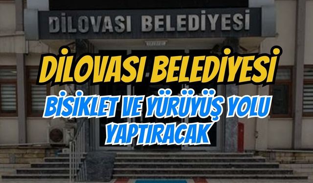 Dilovası Belediyesi Bisiklet ve Yürüyüş Yolu Yaptıracak