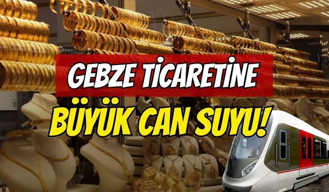 Gebze Ticaretine Büyük Can Suyu! Şehir Kimliğiyle Bütünleşen Çarşı Projesi Hayırlı Olsun