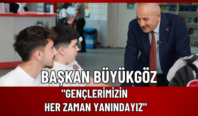 Başkan Büyükgöz Öğrencilerin Heyecanına Ortak Oldu